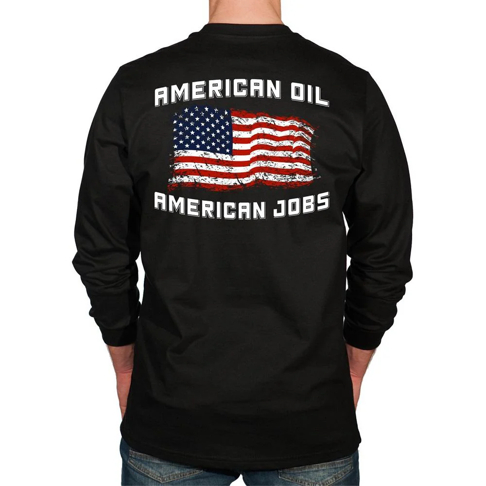 American Oil Graphic FR Long Sleeve Shirt - Image 3