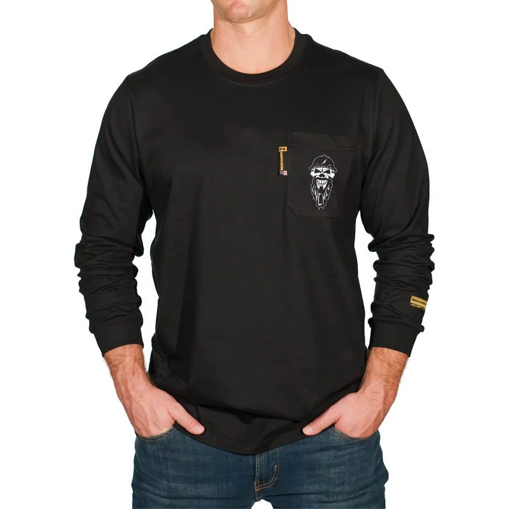"Bearded Lineman Spider Web" FR Shirt - Image 4