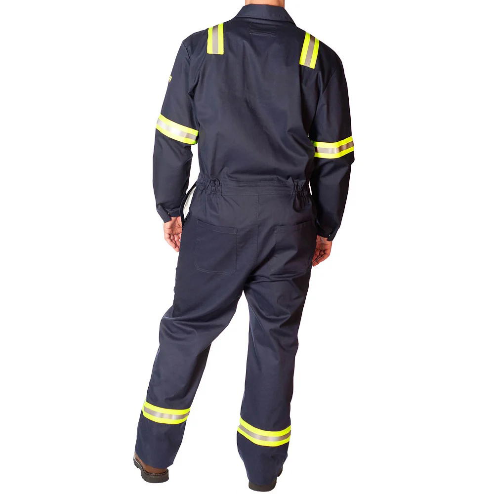 Flame Resistant Featherweight Coveralls With Reflective Striping - Image 6
