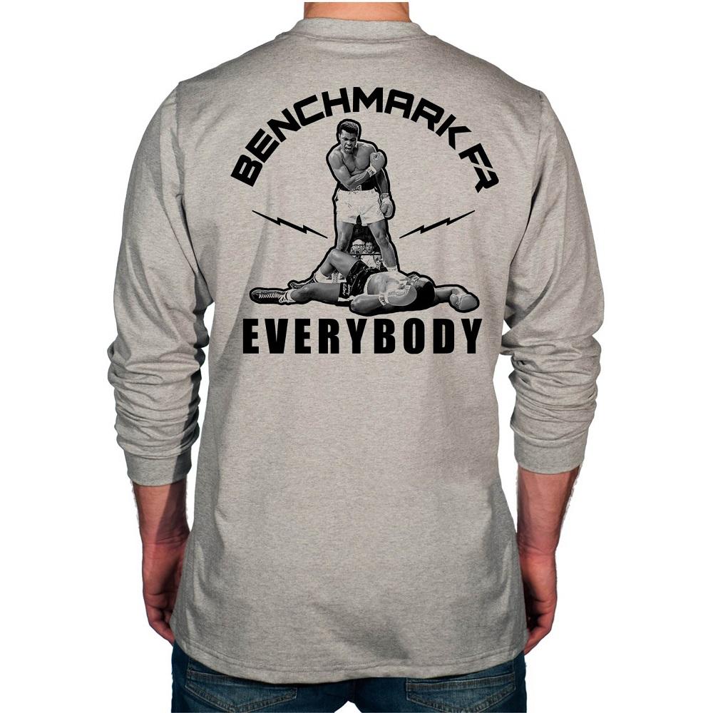 "Benchmark VS Everybody" FR Shirt - Image 3