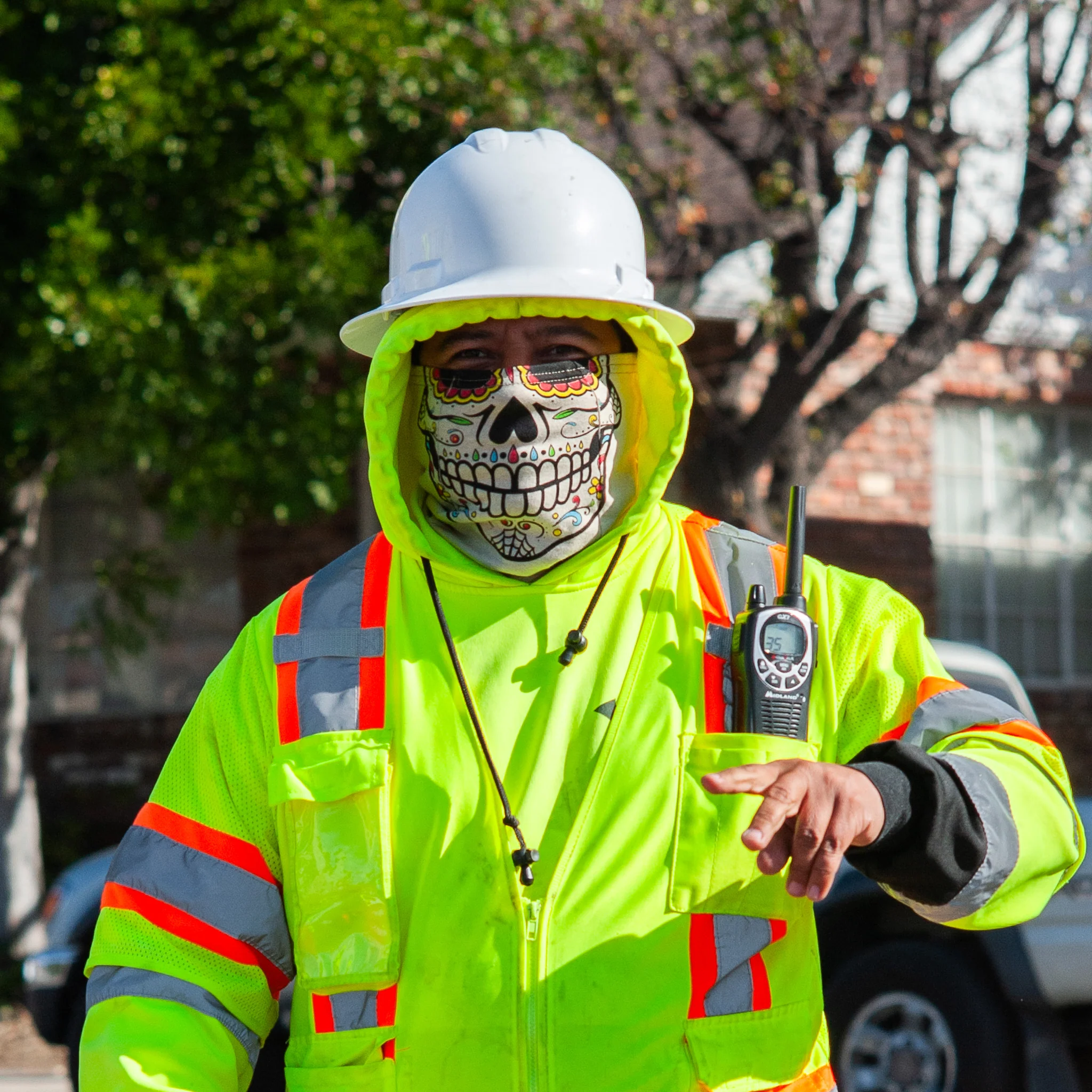 Candy Skull FR Face Muffler - Image 4