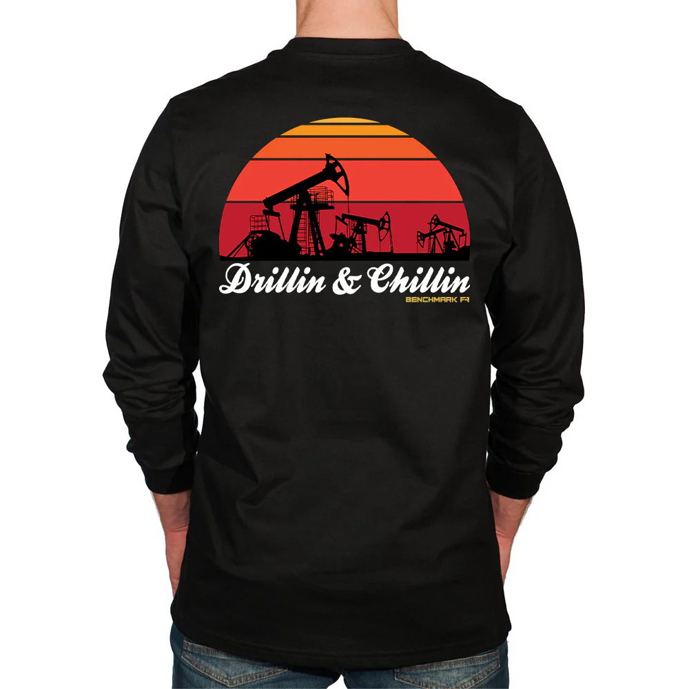 "Drillin and Chillin" FR Shirt - Image 3