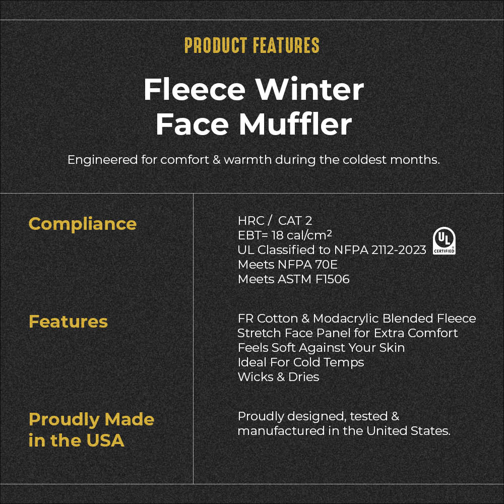 Fleece Winter Face Muffler - Image 3