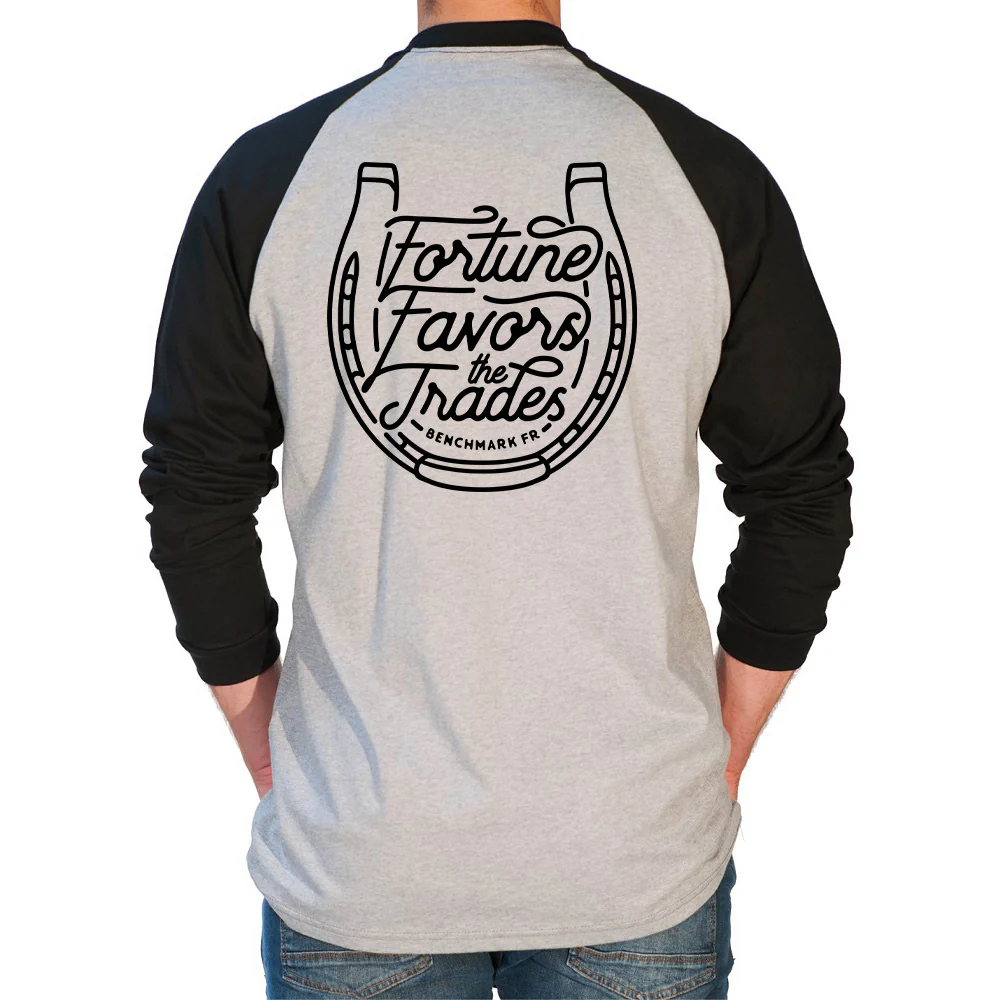 "Fortune Favors the Trades" Horseshoe FR Shirt - Image 3