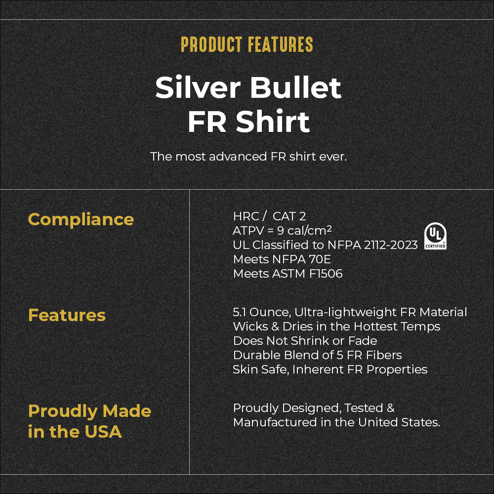 "Silver Bullet" Flame Resistant Shirt - Image 6