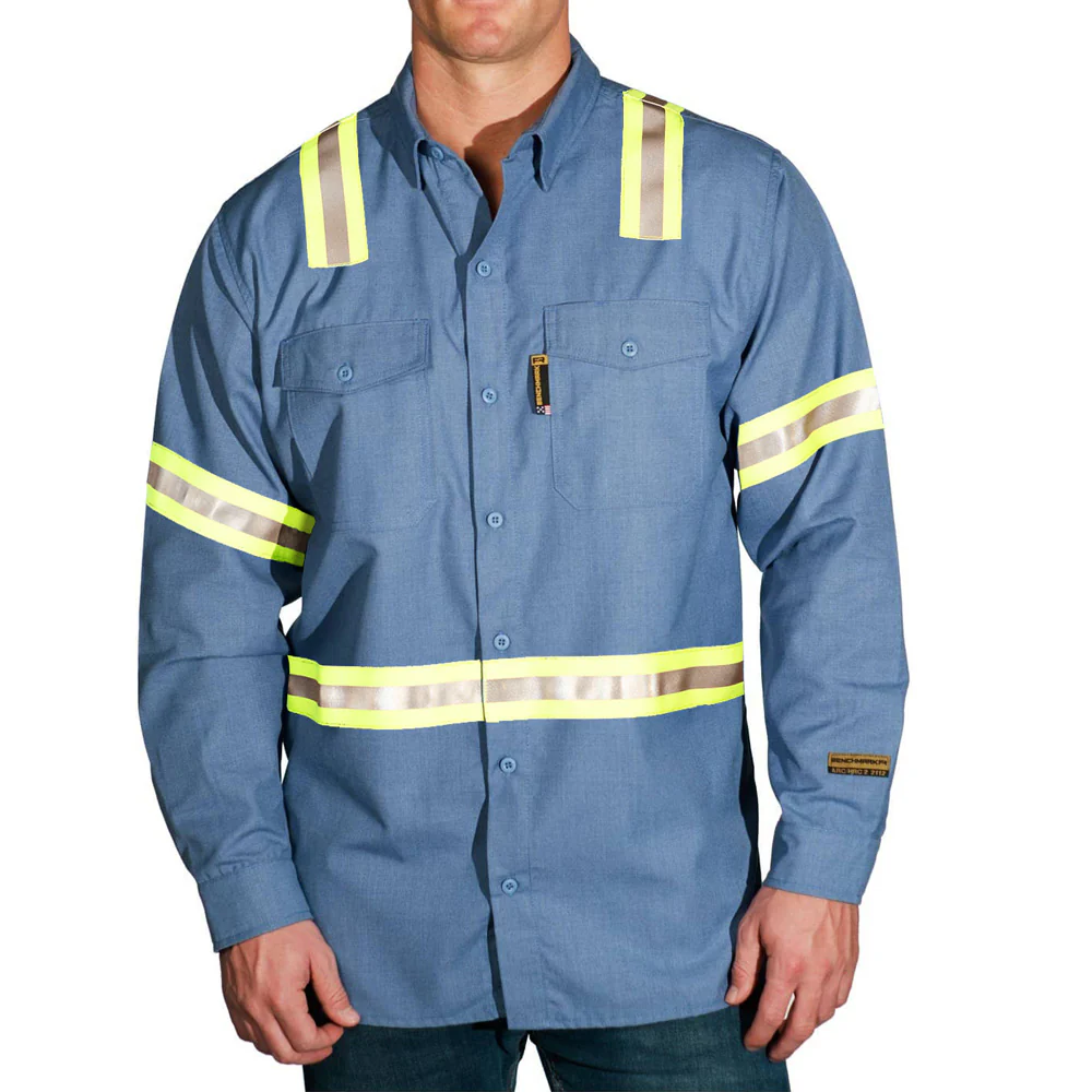 "Silver Bullet" FR Shirt with YSY Reflective Striping - Image 4