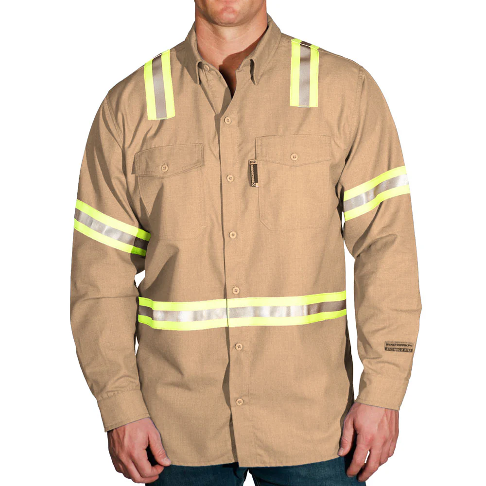 "Silver Bullet" FR Shirt with YSY Reflective Striping - Image 6