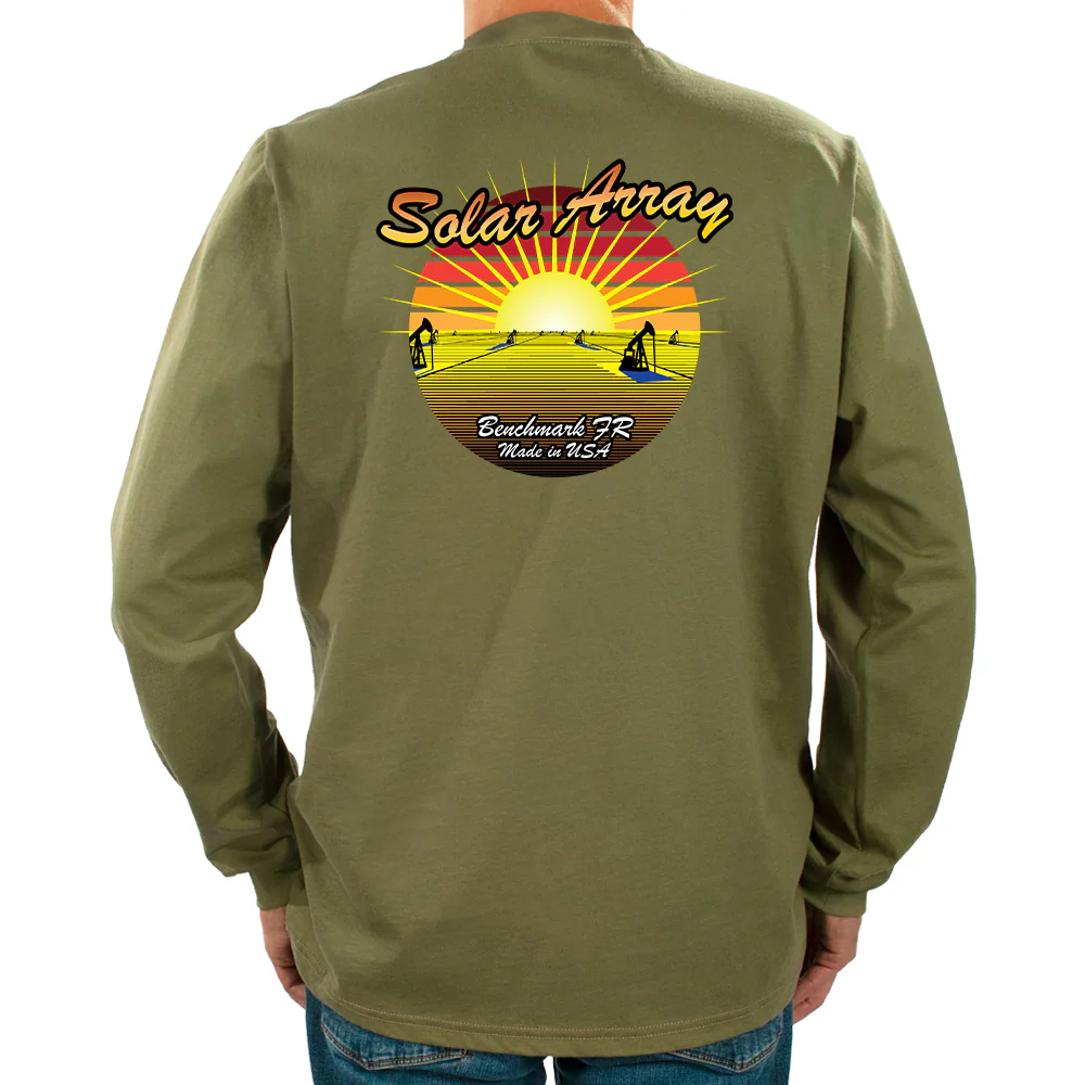 Solar Array Graphic FR T-Shirt - Image 2