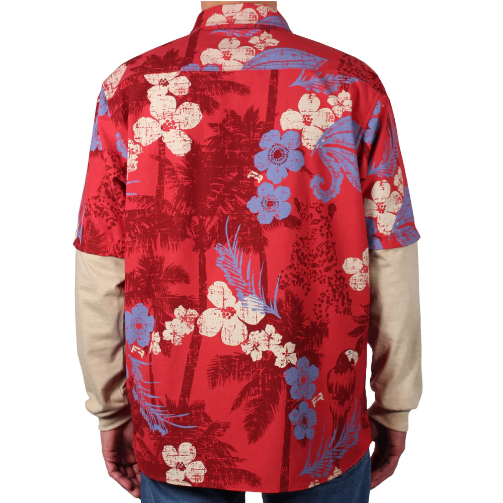 Tropic Like It's Hot Red FR Hawaiian Shirt - Image 5