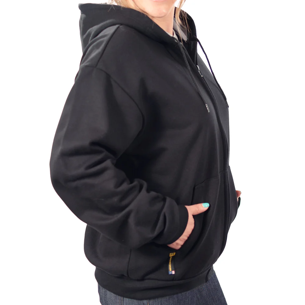 Unisex Zip-Up FR Hoodie - Image 4
