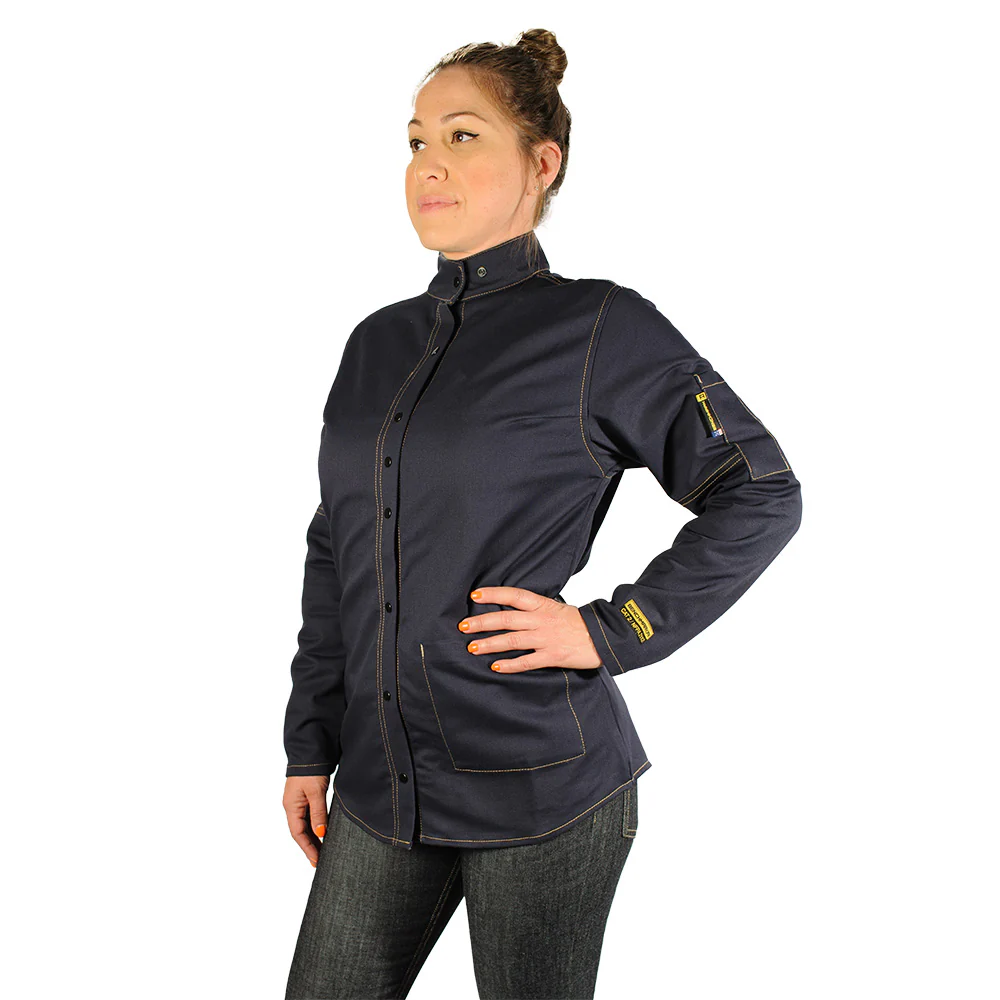 Women's Flame Resistant Welding Jacket - Image 3
